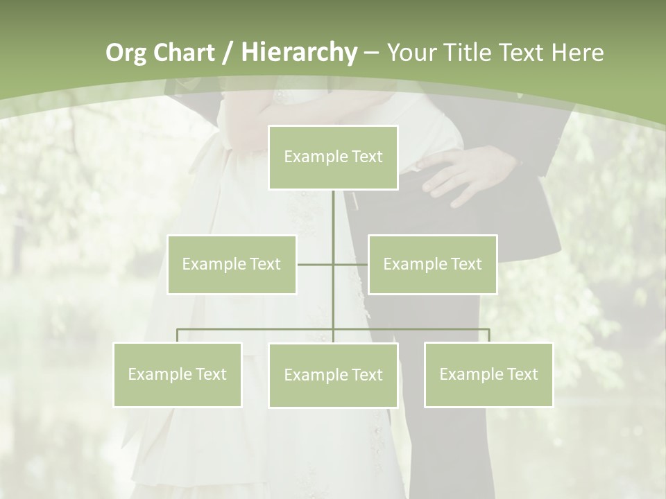 Holding Look Young PowerPoint Template