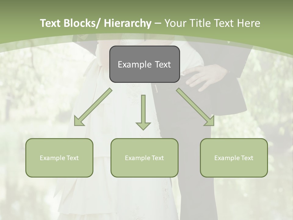 Holding Look Young PowerPoint Template