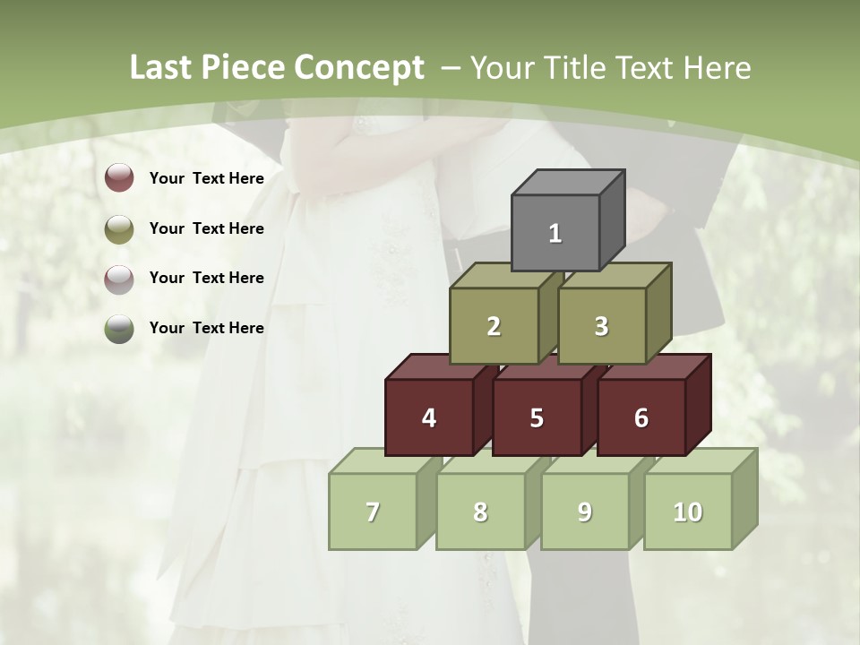 Holding Look Young PowerPoint Template