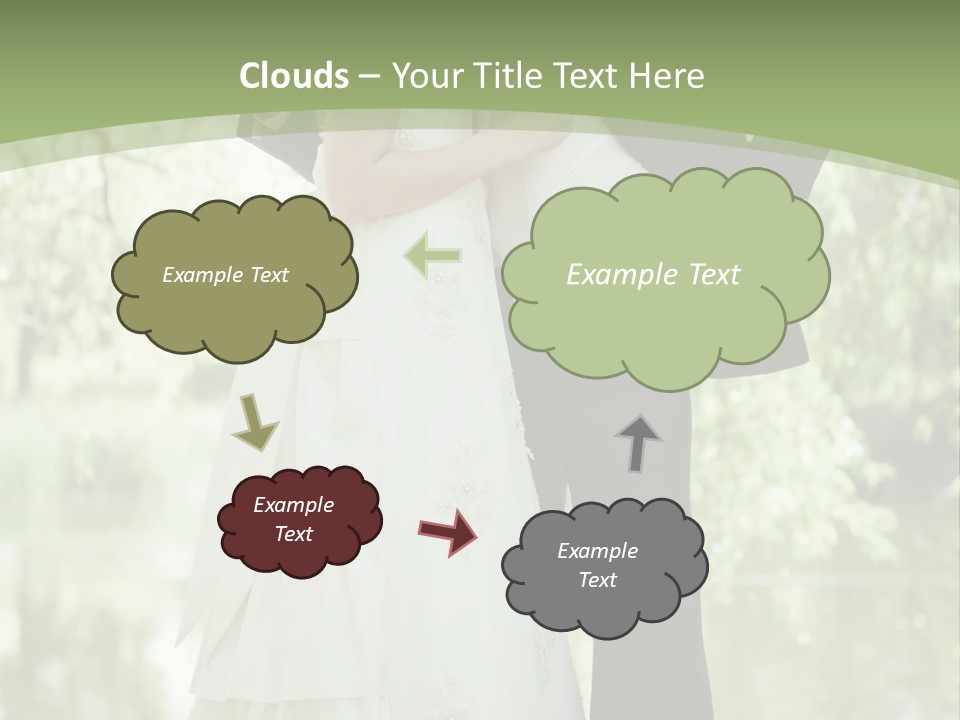 Holding Look Young PowerPoint Template