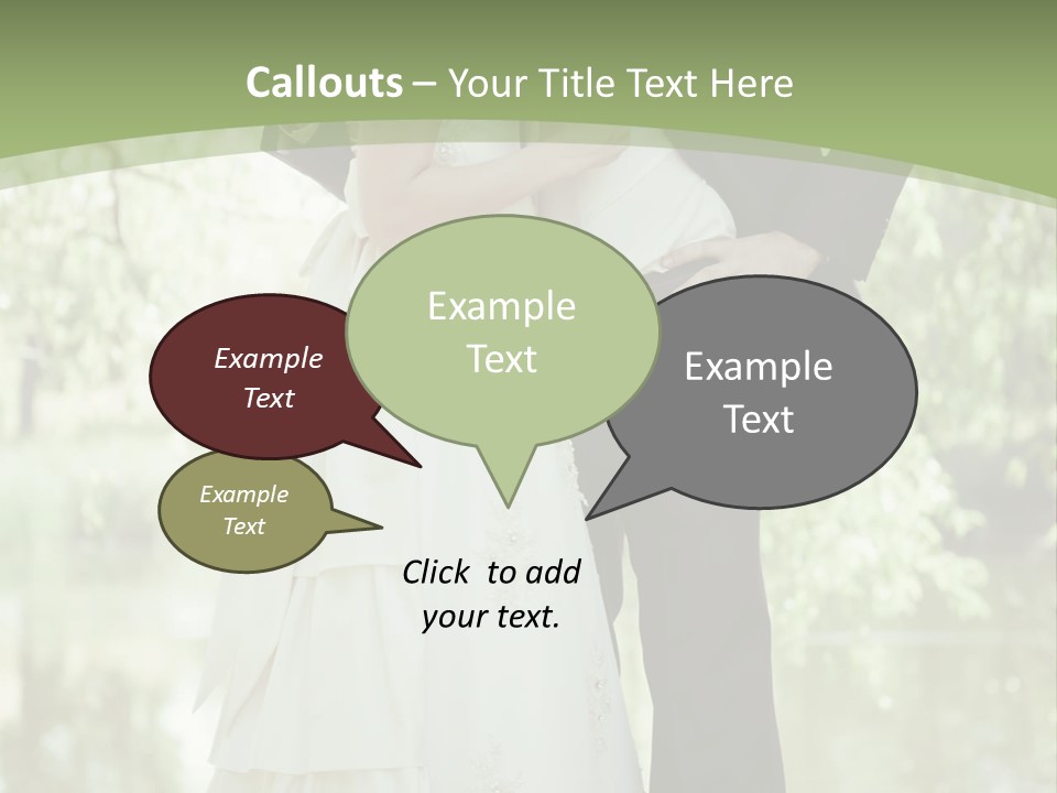 Holding Look Young PowerPoint Template