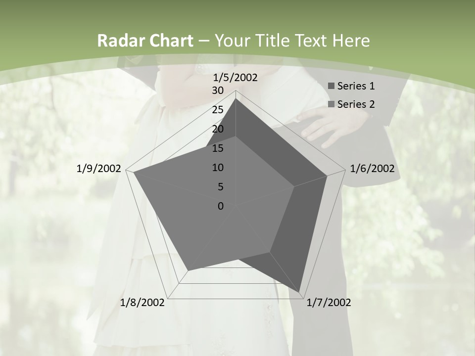 Holding Look Young PowerPoint Template