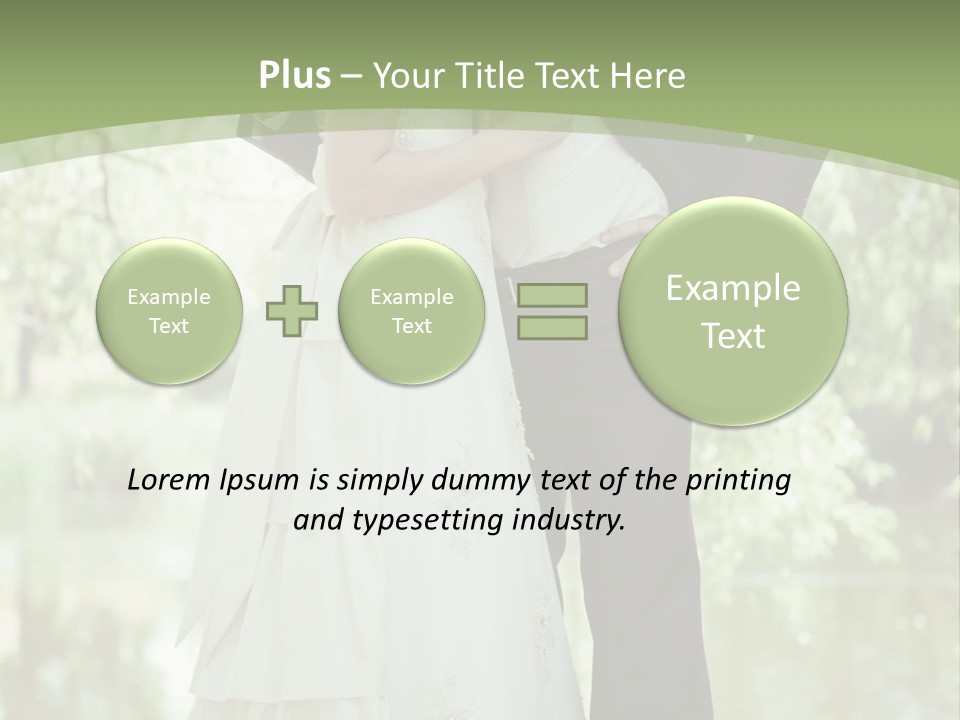 Holding Look Young PowerPoint Template