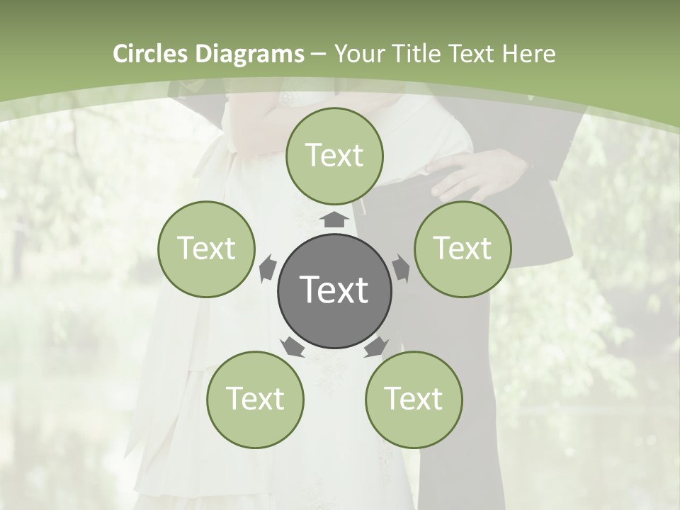 Holding Look Young PowerPoint Template