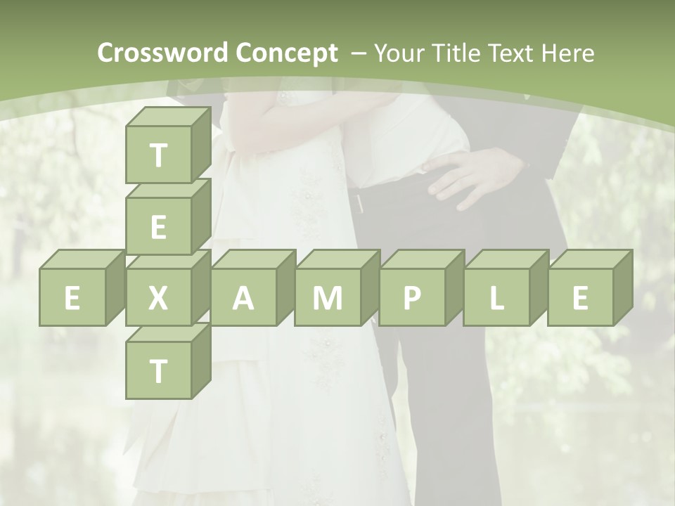 Holding Look Young PowerPoint Template