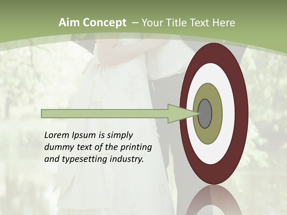 Holding Look Young PowerPoint Template