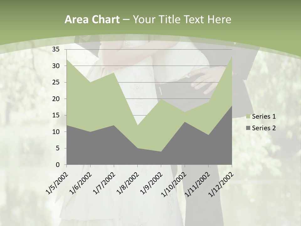 Holding Look Young PowerPoint Template
