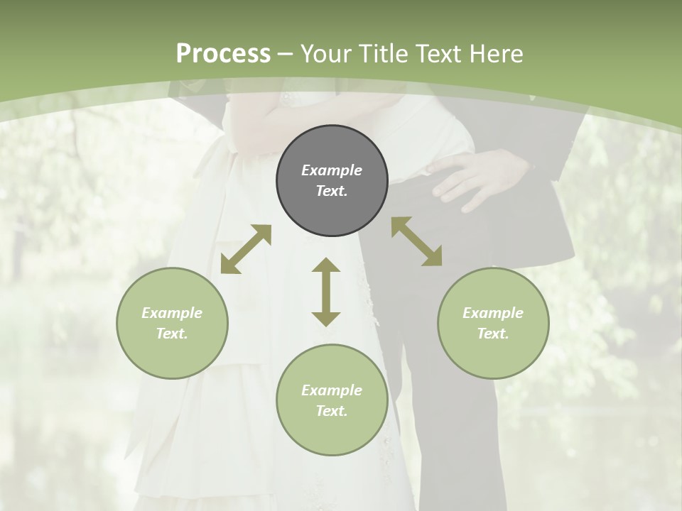 Holding Look Young PowerPoint Template