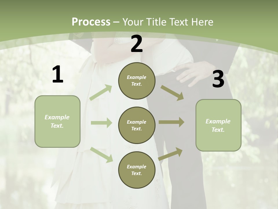 Holding Look Young PowerPoint Template