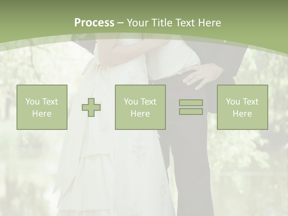 Holding Look Young PowerPoint Template