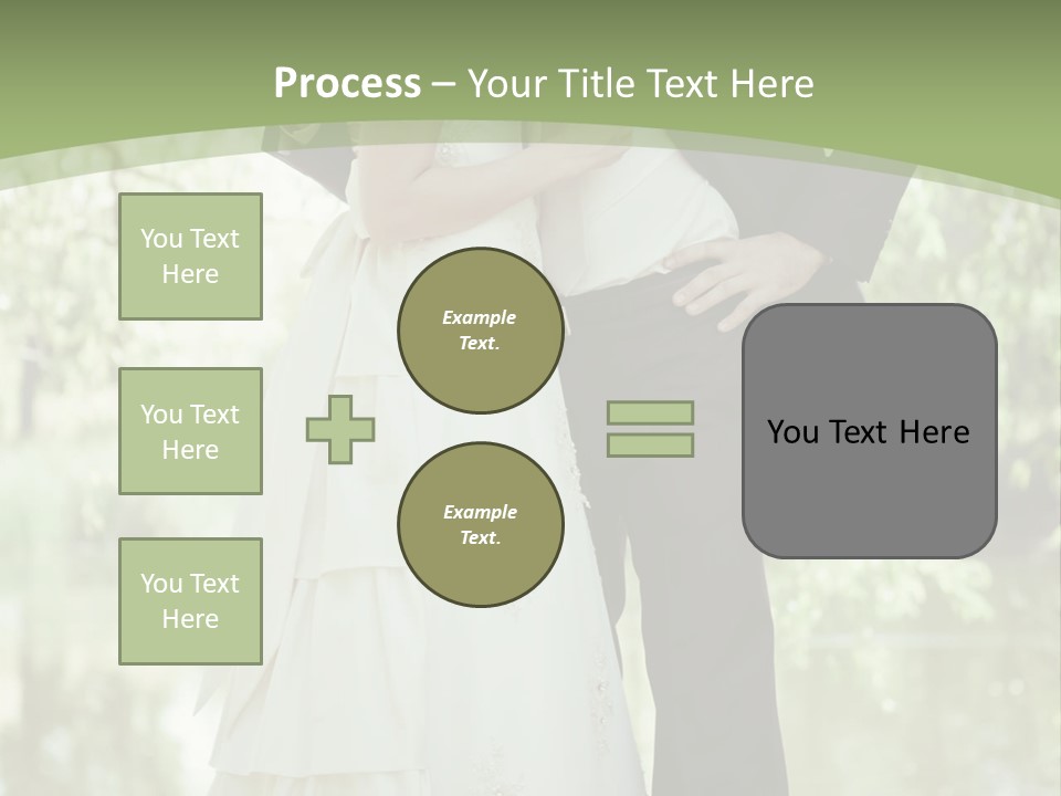Holding Look Young PowerPoint Template