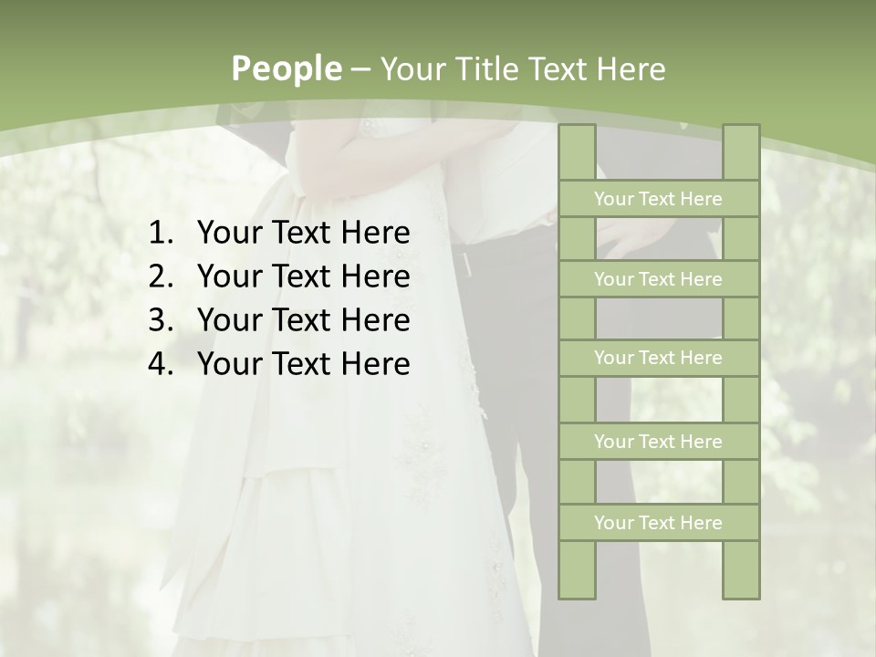 Holding Look Young PowerPoint Template