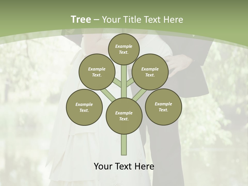 Holding Look Young PowerPoint Template