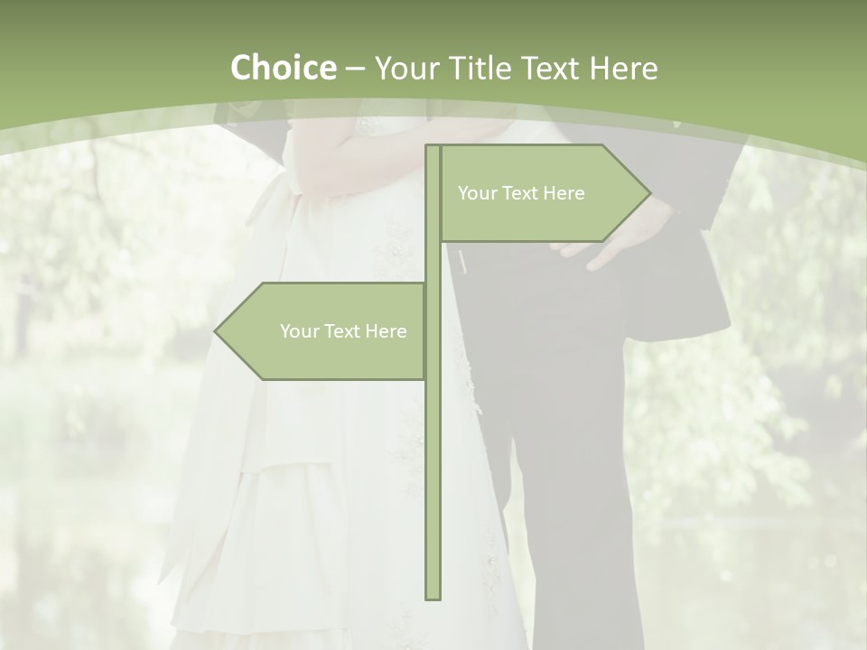 Holding Look Young PowerPoint Template