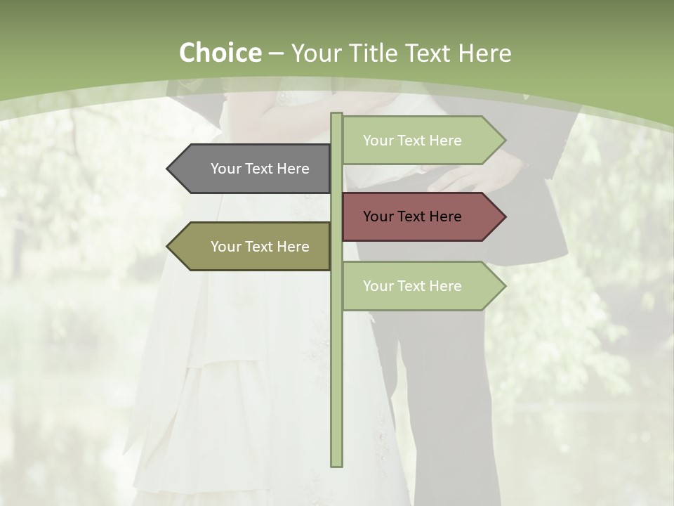 Holding Look Young PowerPoint Template