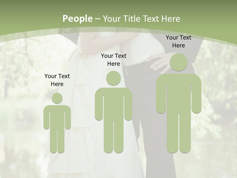 Holding Look Young PowerPoint Template