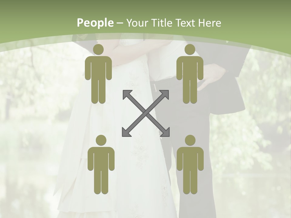 Holding Look Young PowerPoint Template