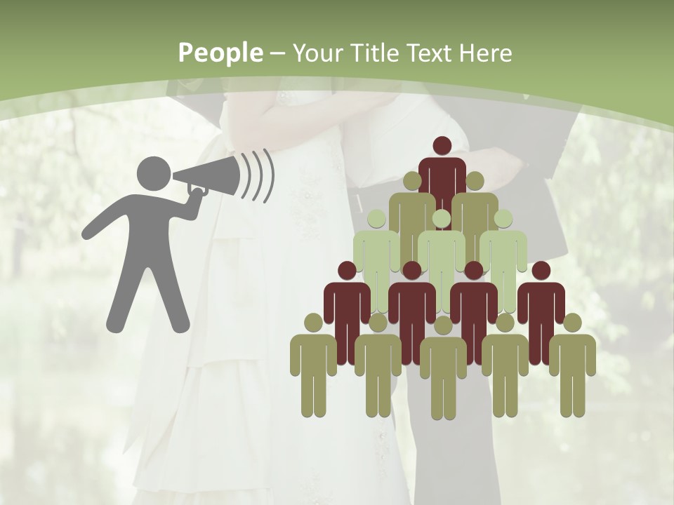 Holding Look Young PowerPoint Template