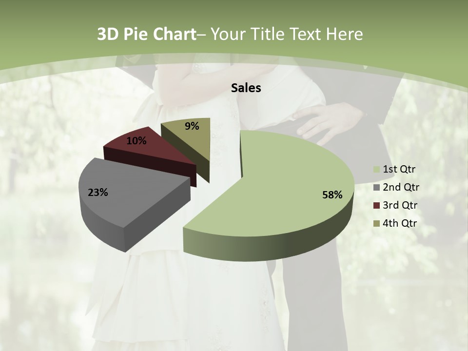 Holding Look Young PowerPoint Template