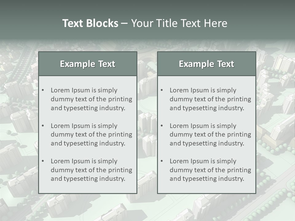 Contemporary Architectural High PowerPoint Template
