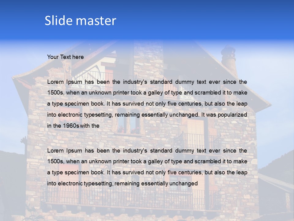 Spain Aragon Medieval PowerPoint Template