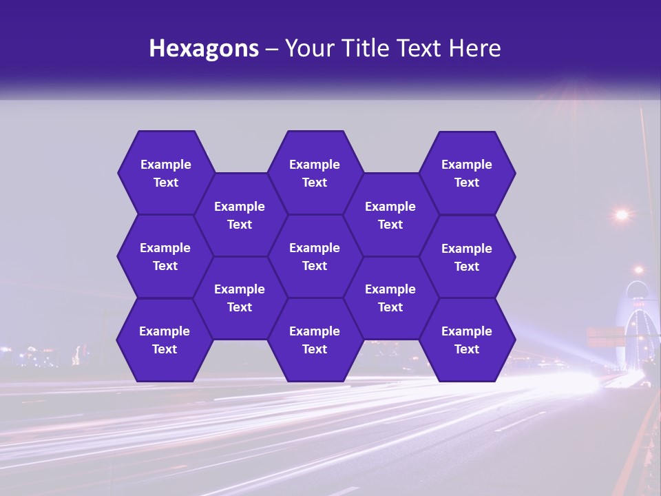 Guangzhou Office Night PowerPoint Template