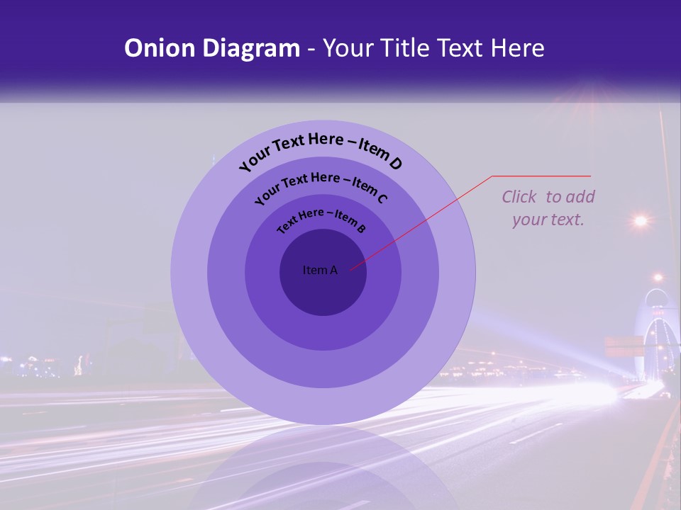 Guangzhou Office Night PowerPoint Template