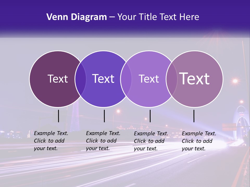 Guangzhou Office Night PowerPoint Template