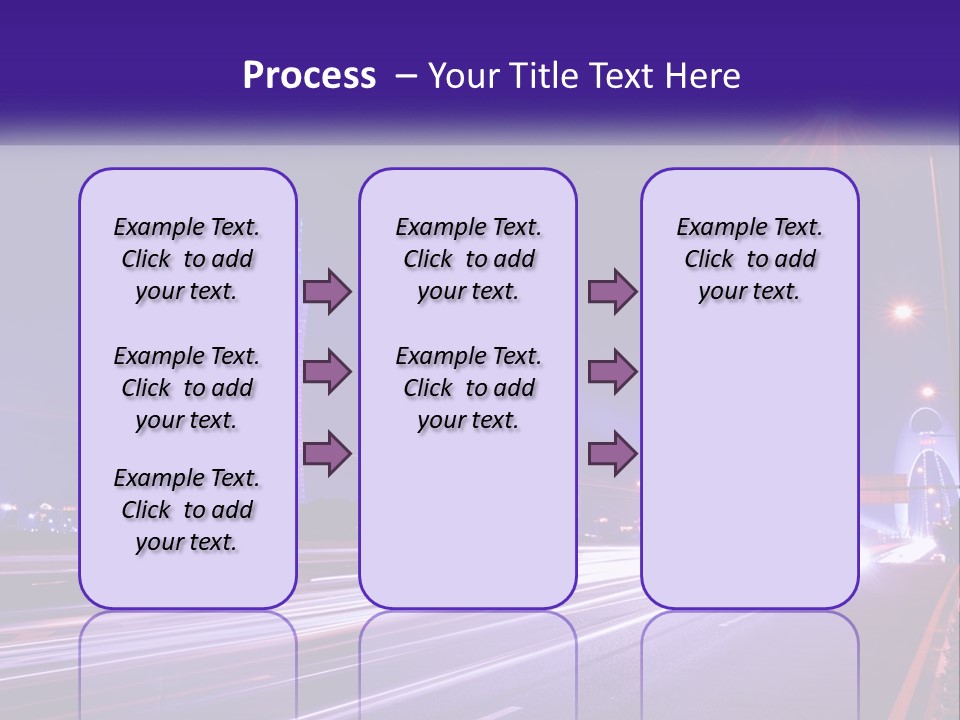 Guangzhou Office Night PowerPoint Template