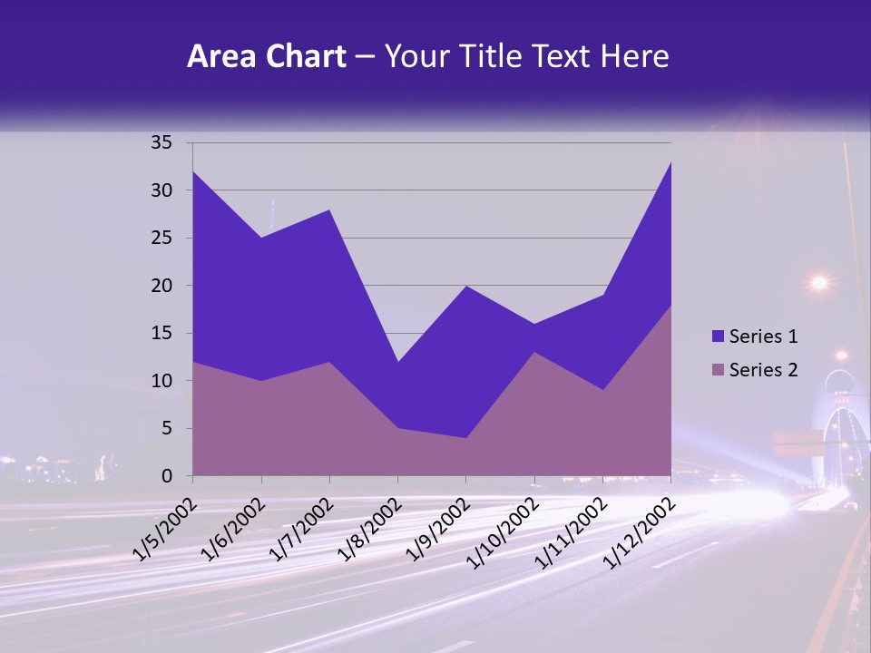Guangzhou Office Night PowerPoint Template