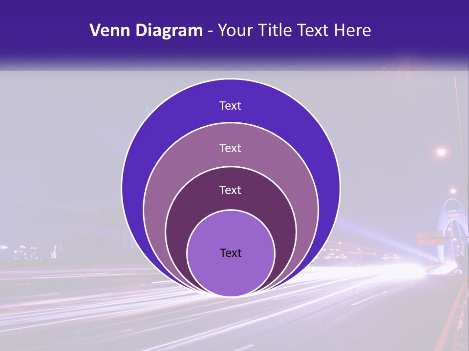 Guangzhou Office Night PowerPoint Template