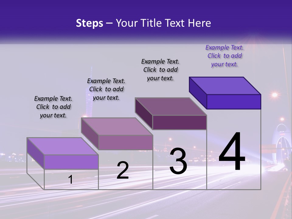 Guangzhou Office Night PowerPoint Template