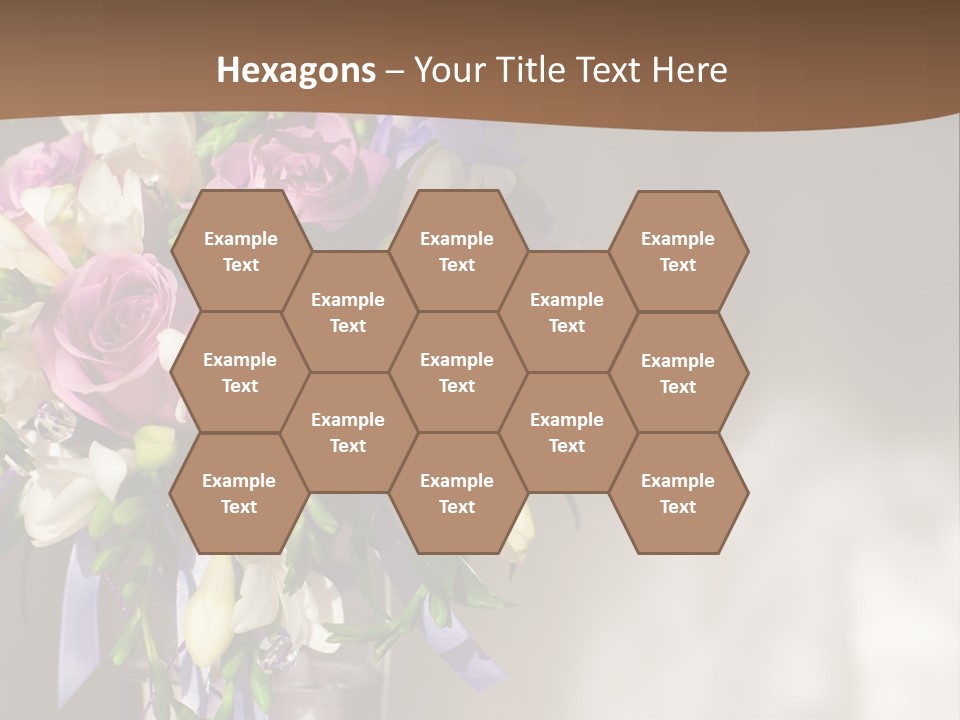 Spring Orchid Blossom PowerPoint Template