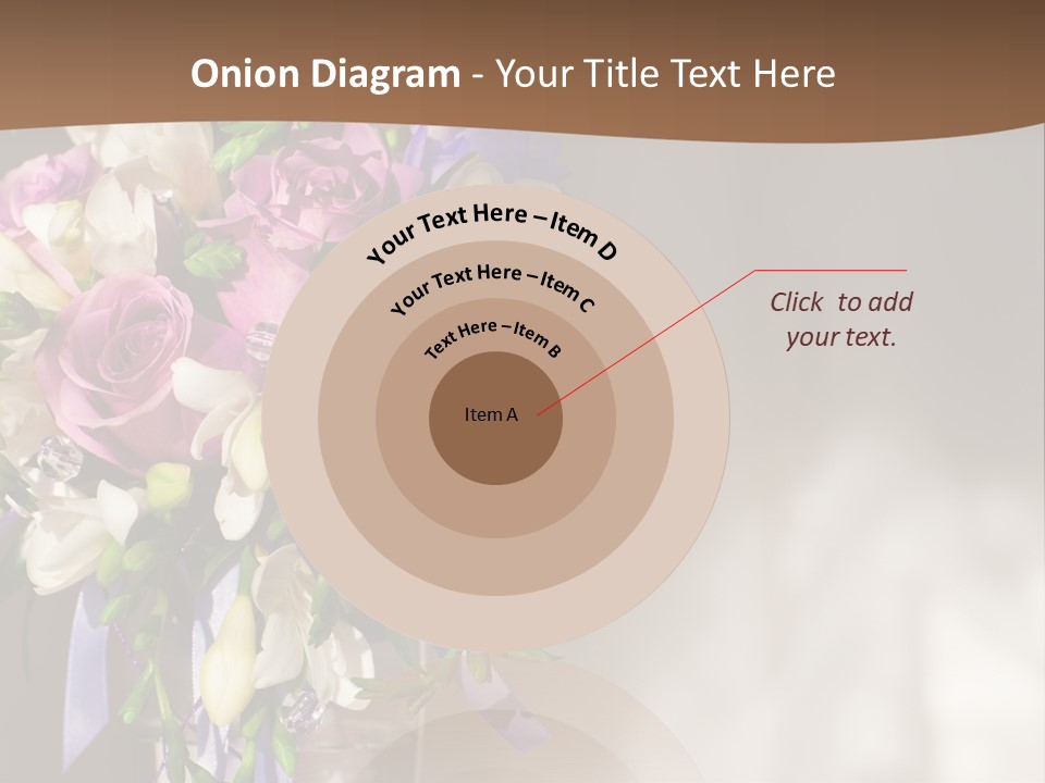 Spring Orchid Blossom PowerPoint Template