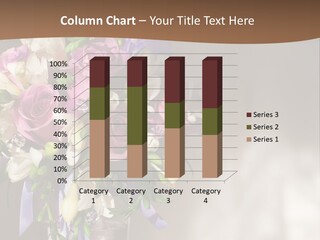Spring Orchid Blossom PowerPoint Template