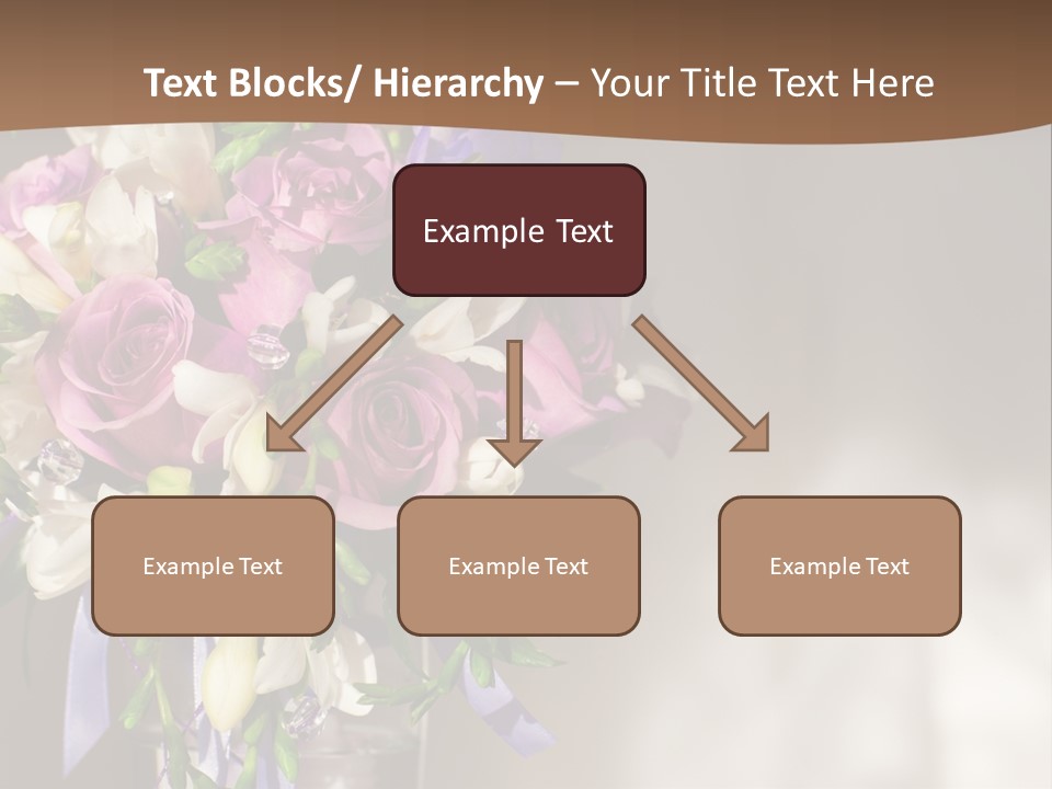 Spring Orchid Blossom PowerPoint Template