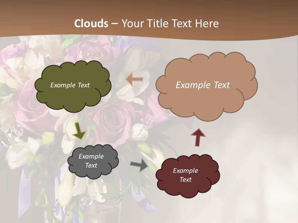 Spring Orchid Blossom PowerPoint Template