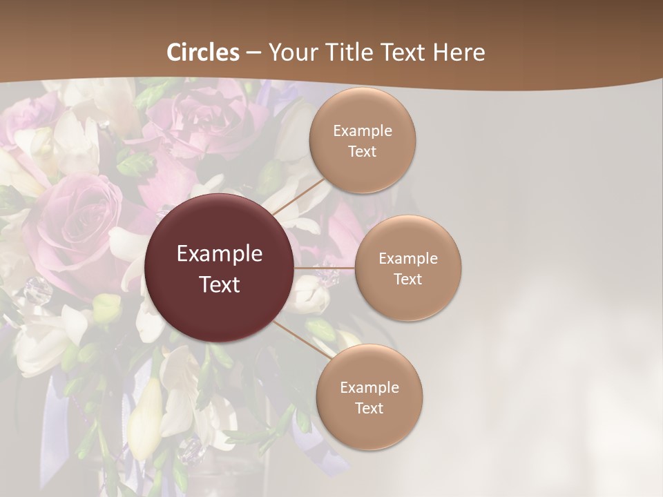 Spring Orchid Blossom PowerPoint Template