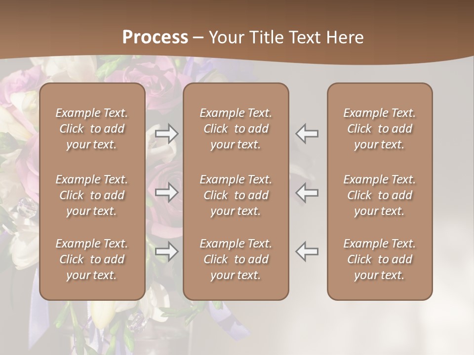 Spring Orchid Blossom PowerPoint Template