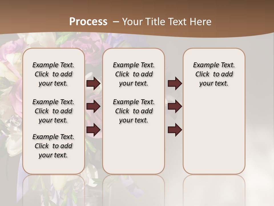 Spring Orchid Blossom PowerPoint Template