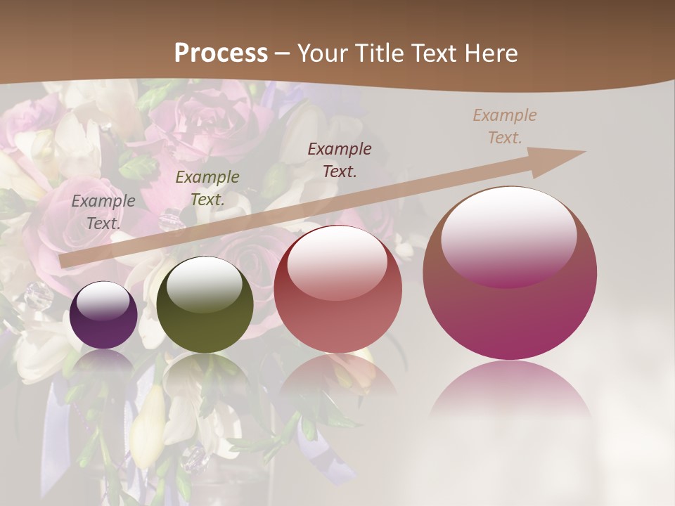 Spring Orchid Blossom PowerPoint Template