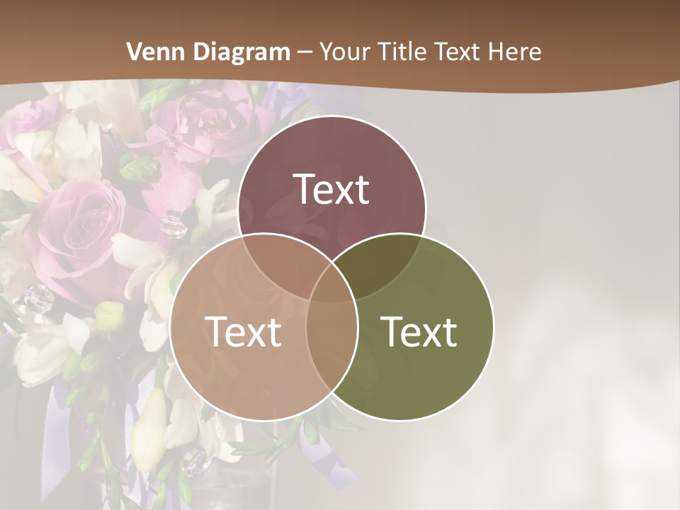 Spring Orchid Blossom PowerPoint Template