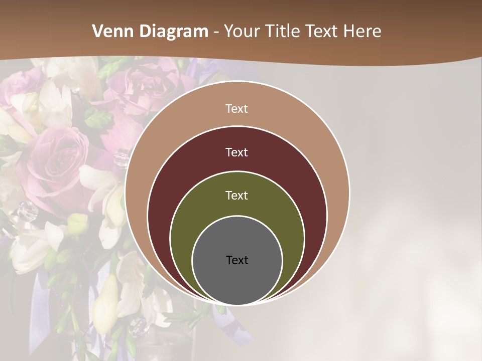 Spring Orchid Blossom PowerPoint Template