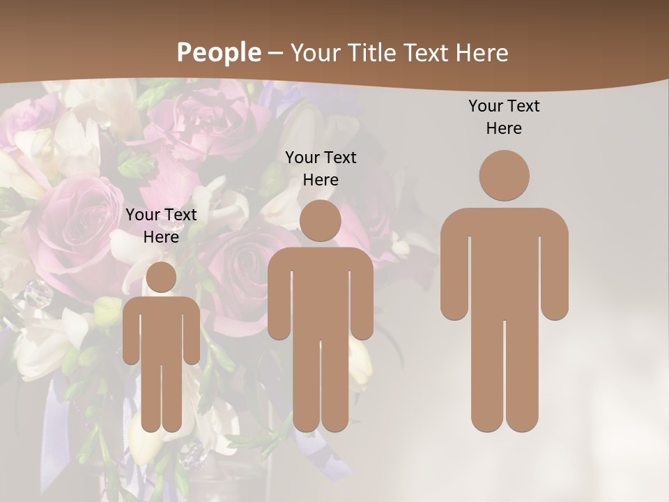 Spring Orchid Blossom PowerPoint Template