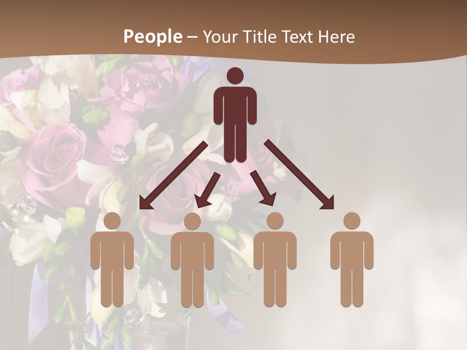 Spring Orchid Blossom PowerPoint Template