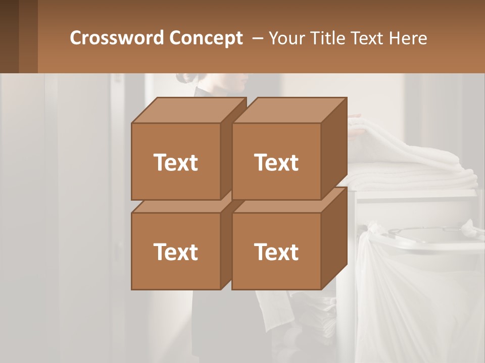 Bed Black Horizontal PowerPoint Template