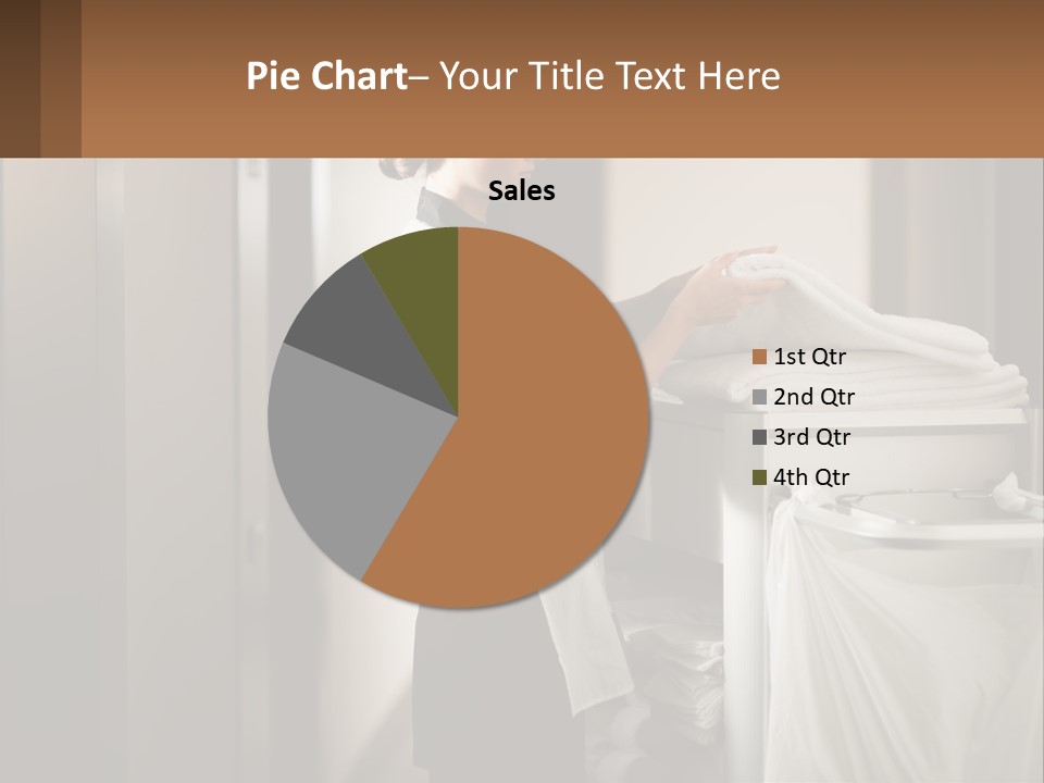 Bed Black Horizontal PowerPoint Template