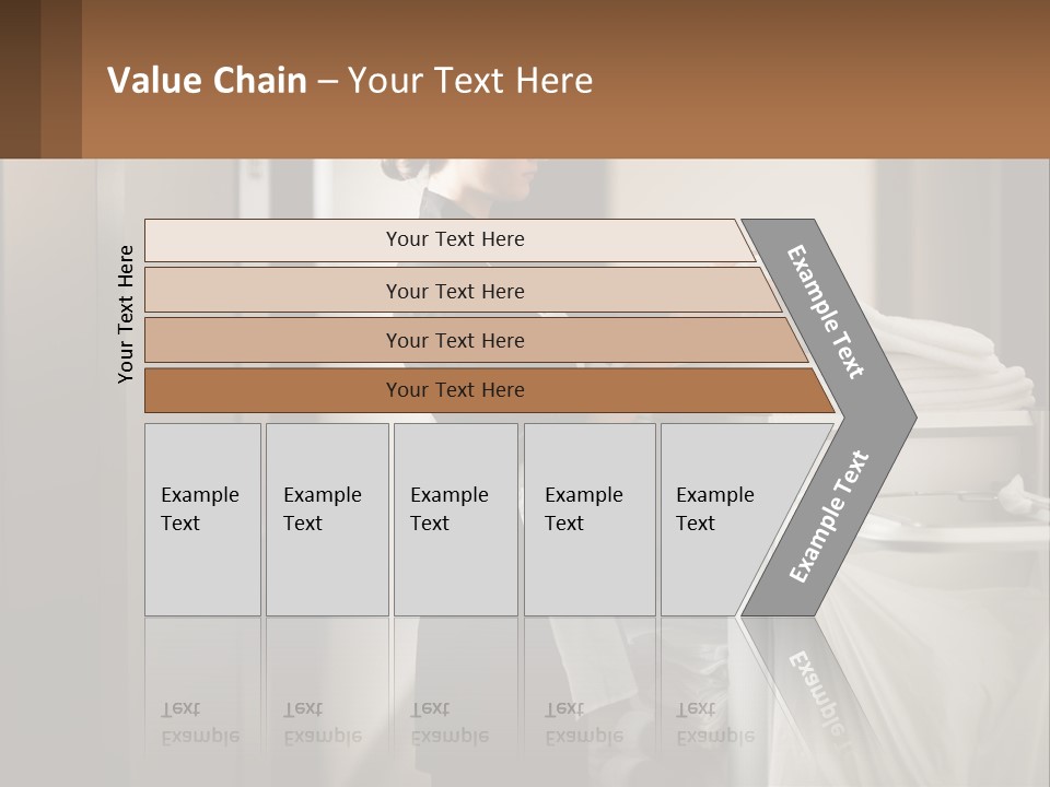 Bed Black Horizontal PowerPoint Template