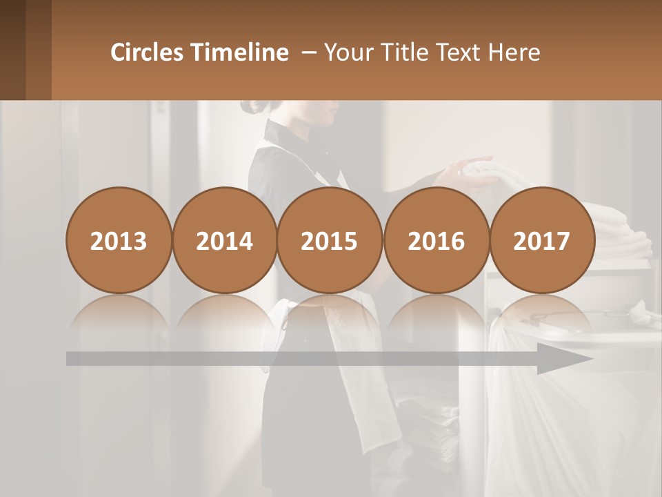 Bed Black Horizontal PowerPoint Template