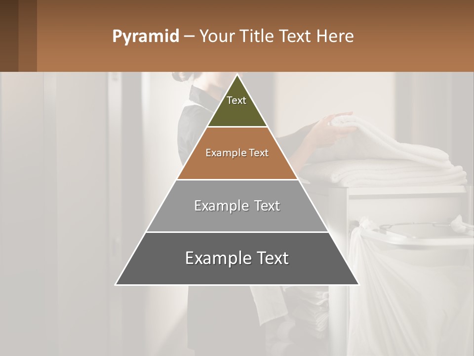 Bed Black Horizontal PowerPoint Template